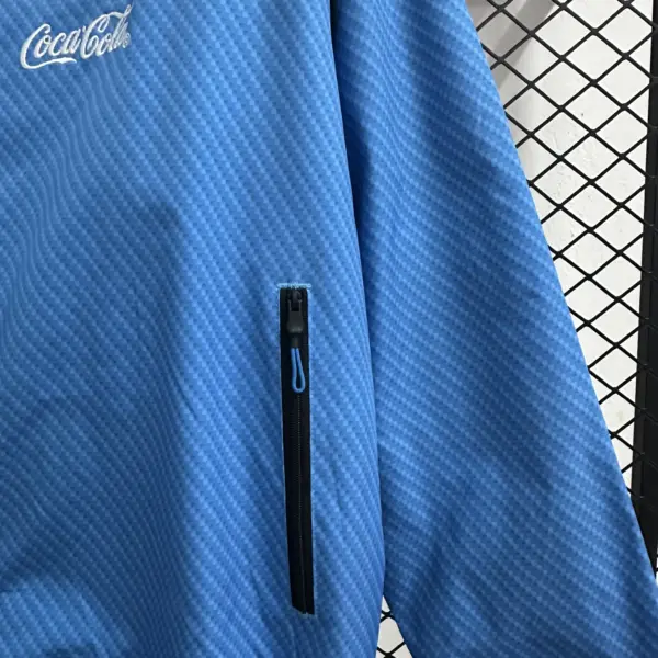 Napoli blue windbreaker jacket
