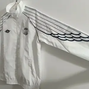 Paris white windbreaker jacket