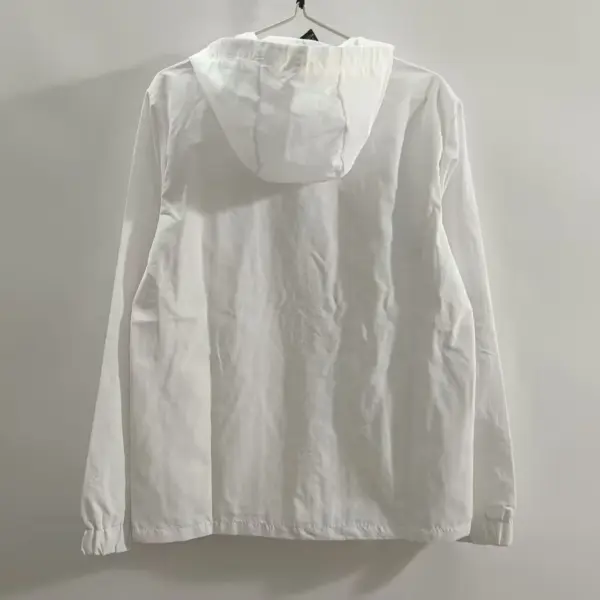 Portugal white windbreaker jacket