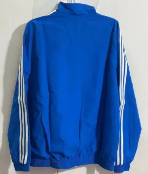 RM blue white reversible windbreaker jacket