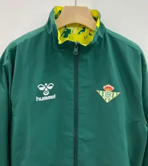 Real Betis reversible windbreaker jacket
