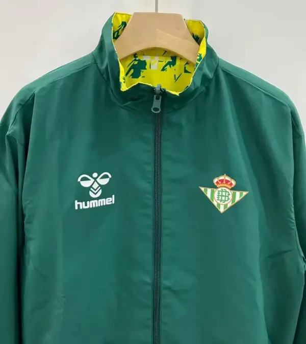 Real Betis reversible windbreaker jacket