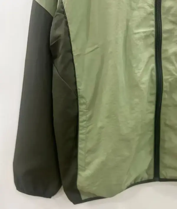 Real Madrid green windbreaker jacket