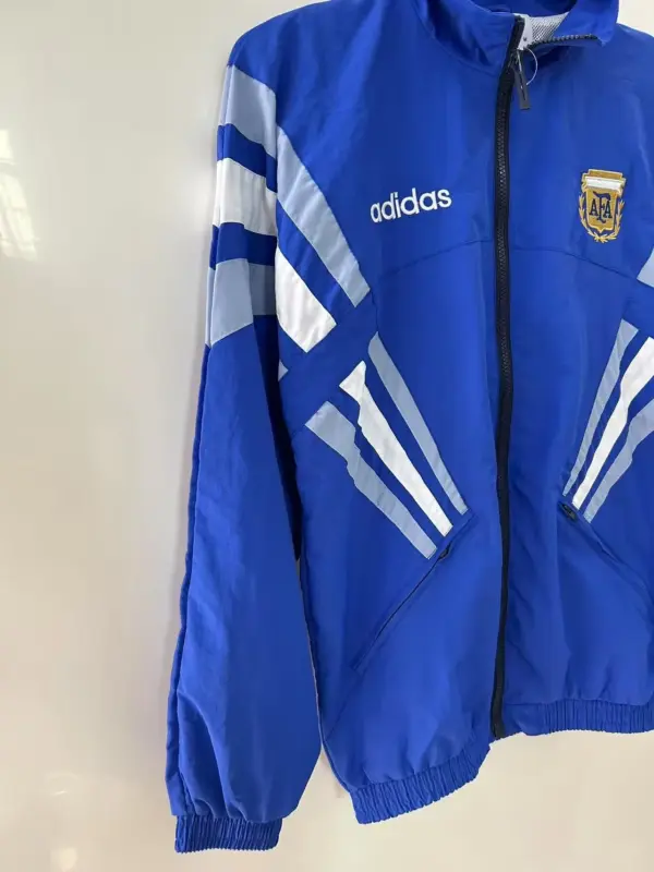Argentina blue windbreaker jacket