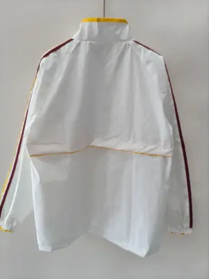 Spain 2026 white windbreaker jacket+pants