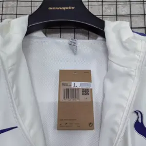 Tottenham white windbreaker jacket