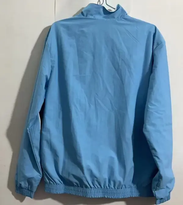lazio blue white reversible windbreaker jacket