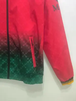 AC milan recersible windbreaker jacket