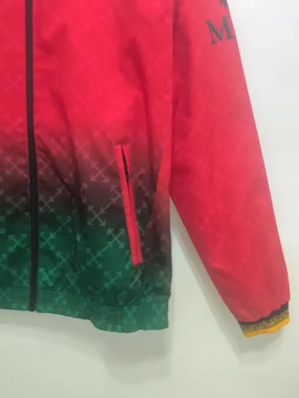 AC milan recersible windbreaker jacket