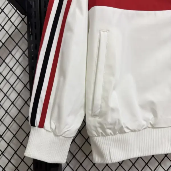 AC milan retro version windbreaker jacket