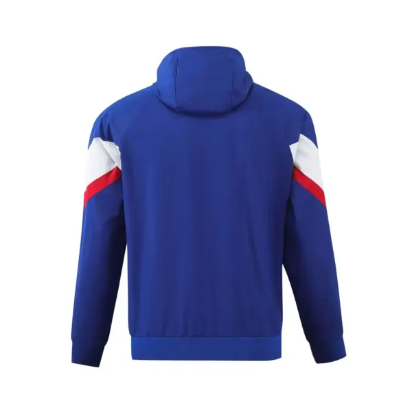 France blue windbreaker jacket