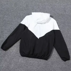Germany black white windbreaker jacket