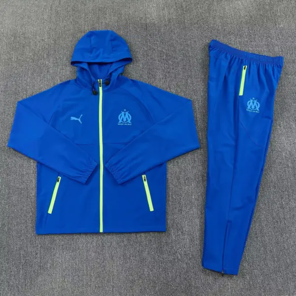 Marseille 2026 blue windbreaker jacket+pants