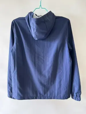 Portugal blue windbreaker jacket