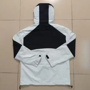 Real Betis black white windbreaker jacket