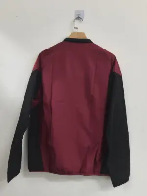 Roma maroon windbreaker jacket