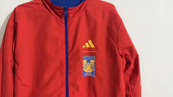Tigres blue red reversible windbreaker jacket