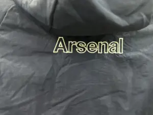 Arsenal blue windbreaker jacket