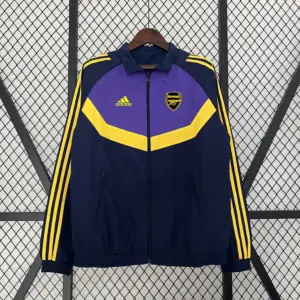Arsenal pueple blue reversible jakcet