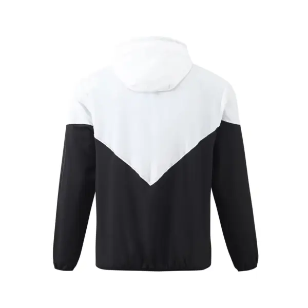 Germany black white windbreaker jacket