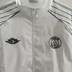 Paris white windbreaker jacket
