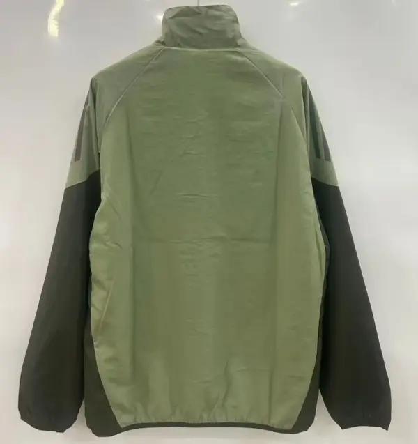 Real Madrid green windbreaker jacket