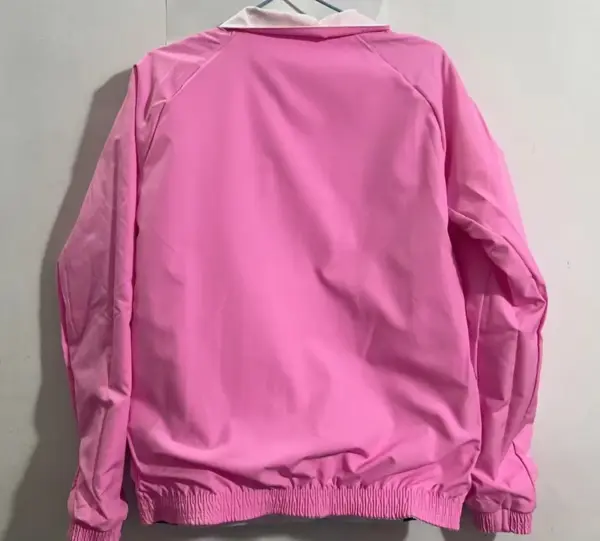 Germany white pink reversible windbreaker jacket