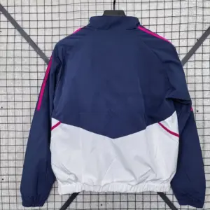 Arsenal white and blue windbreaker jacket