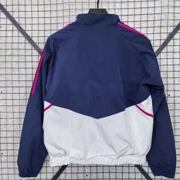 Arsenal white and blue windbreaker jacket