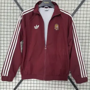 Spain 2026 red windbreaker jacket