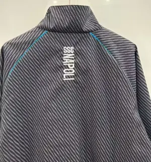 Napoli black windbreaker jacket