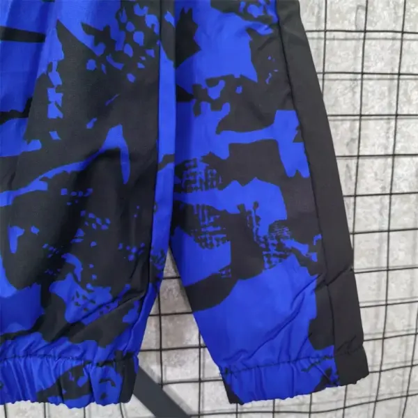 Inter blue windbreaker jacket