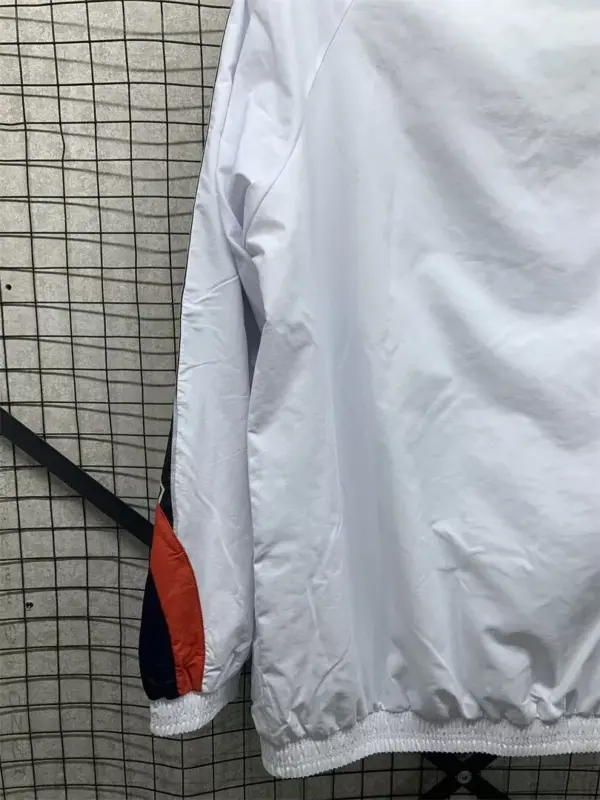 Englang 1998 white retro windbreaker jacket