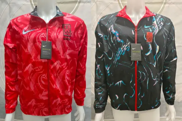 Korea reversible windbreaker jacket