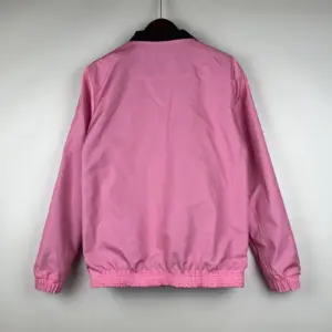 Miami pink reversible windbreaker jacket