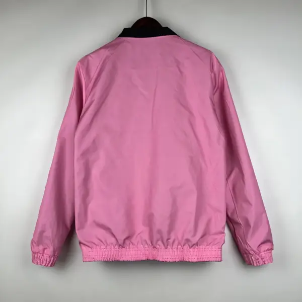 Miami pink reversible windbreaker jacket