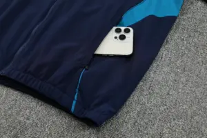 Arsenal royal blue windbreaker jacket and pants