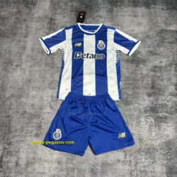 Kids 2025-26 FC Porto Home Jersey