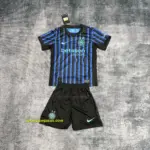 Kids 2025-26 Inter Milan Home Jersey
