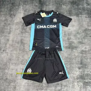 Kids 2025-26 Marseille Away Kit