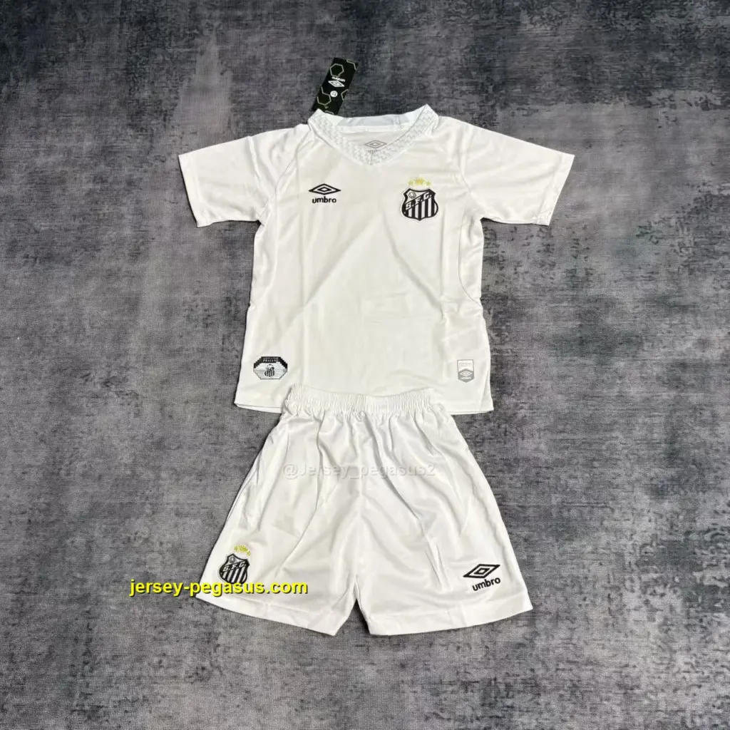 Kids 2025-26 Santos Home Jersey