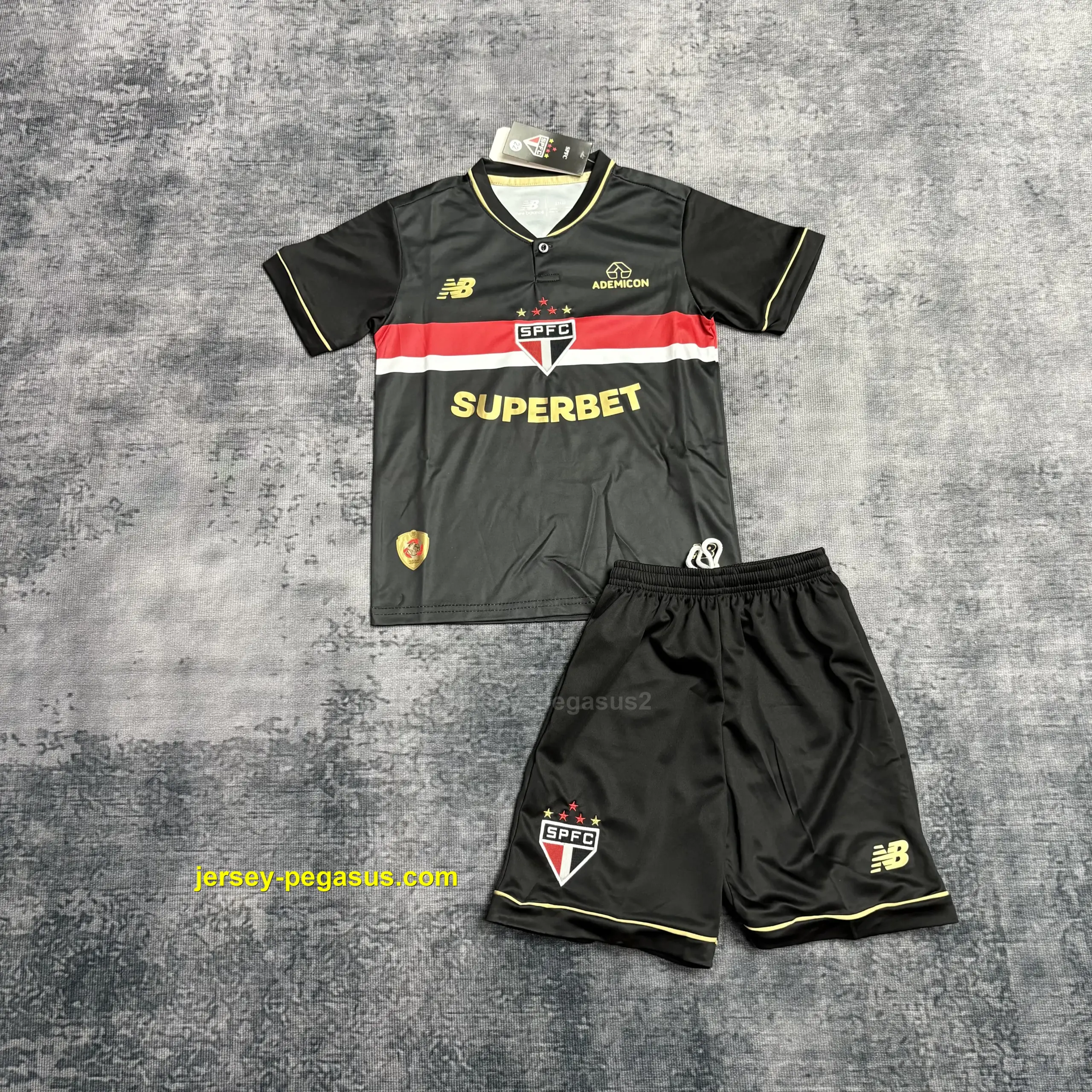 Kids 2025-26 São Paulo III Jersey Kids 2025-26 São Paulo III Jersey