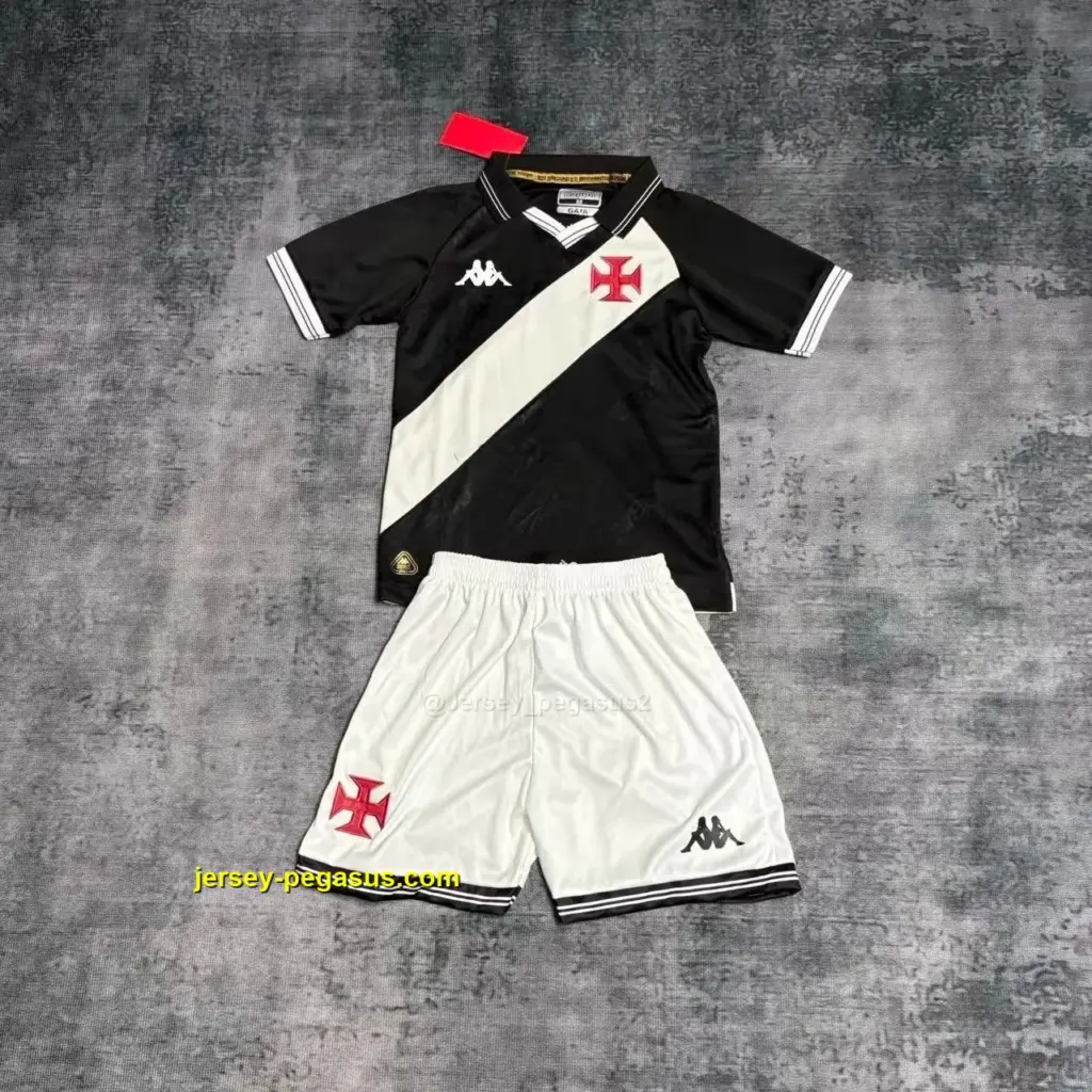 Kids 2025-26 Vasco da Gama Home Jersey
