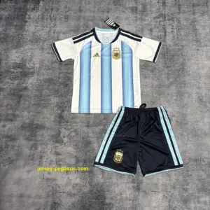Kids 2026 Argentina Home Jersey