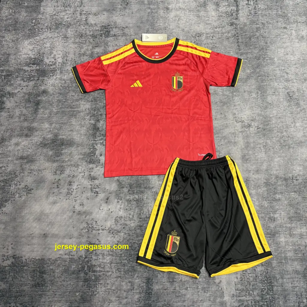 Kids 2026 Belgium Home Jersey,