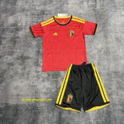 Kids 2026 Belgium Home Jersey,