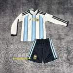 Kids long-sleeved 2026 Argentina home jersey,