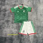 Kids 2026 Mexico Home Jersey