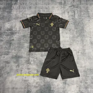 Kids 2026 Portugal Special Edition Black Jersey