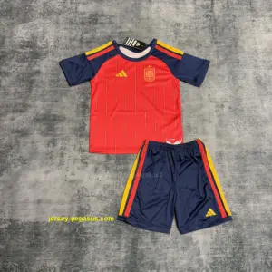 Kids 2026 Spain Home Jersey,
